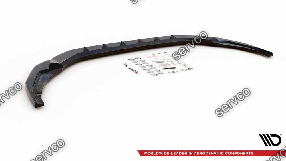Prelungire splitter bara fata Audi S3 A3 S-Line 8Y 2020- v4 - Maxton Design