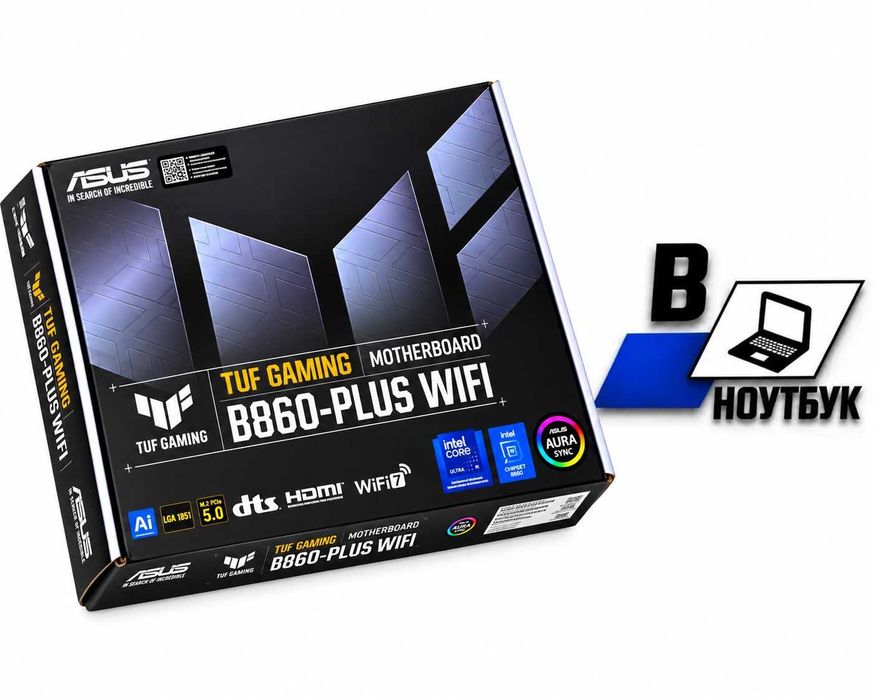 Материнская плата ASUS TUF GAMING B860-PLUS WIFI— новая