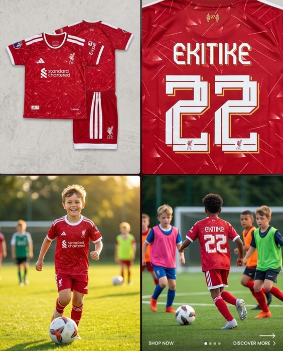EKITIKE 22 WIRTZ 7 детско юношески футболни екипи НОВО сезон 2026-27 година