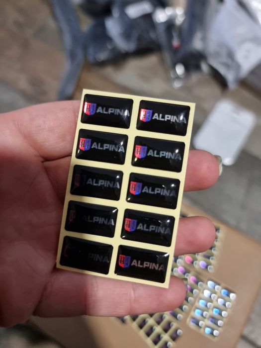 Стикер емблема bmw ALPINA бмв