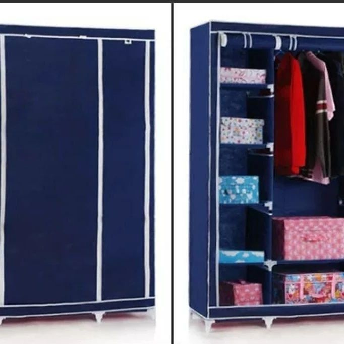 Тканевые шкаф.130х45х170