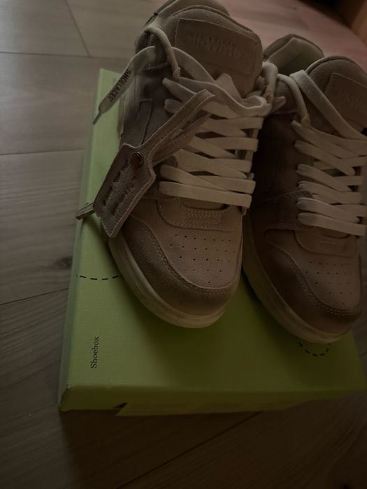 Off White Out Off Office Suede