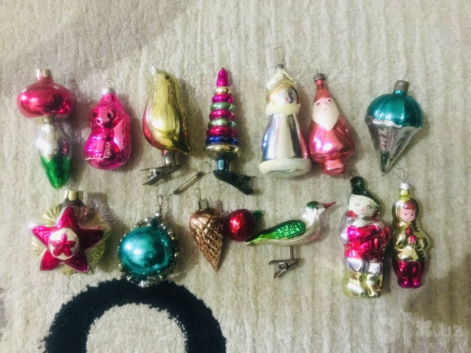 Елочные игрушки ссср