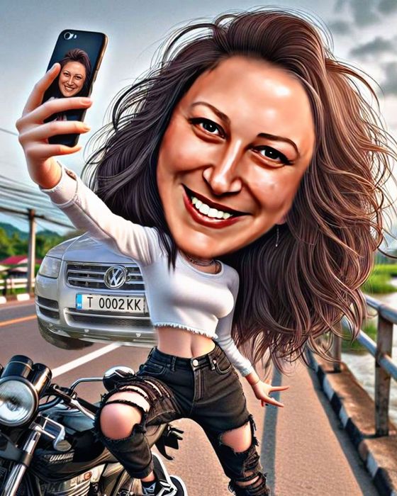 Дигитални Карикатури