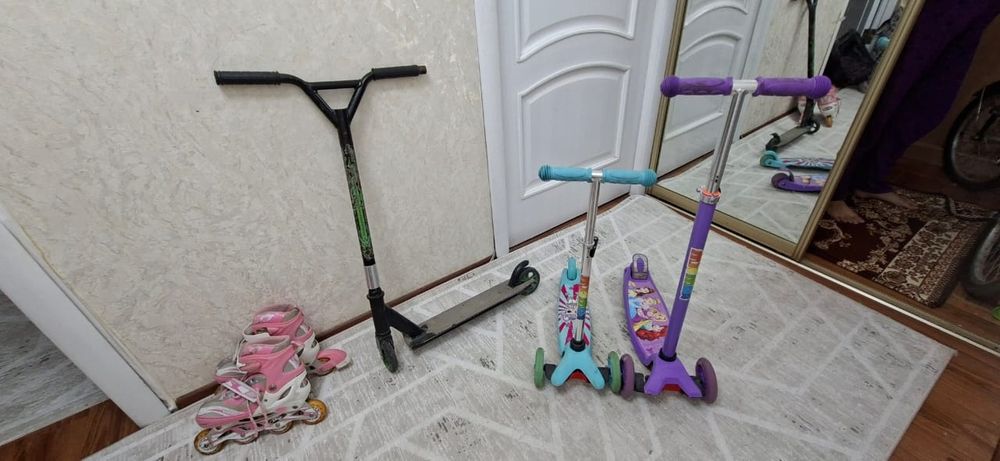 Велик самакаты ролик