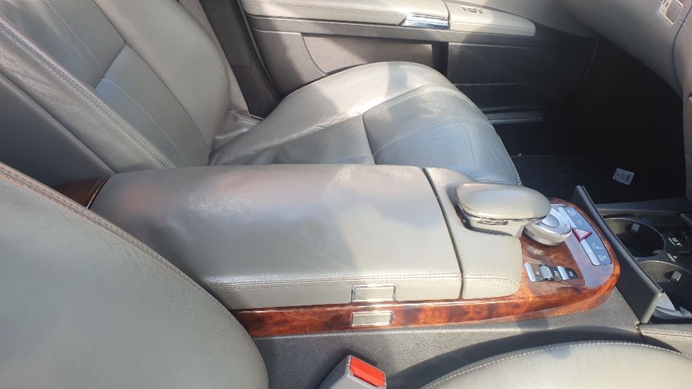 cotiera piele Mercedes S class W221 S320 S350 S500 S600 neagra bej gri