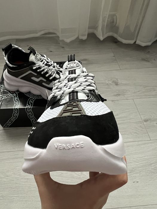 Versace Chain Reaction Black/ White 43
