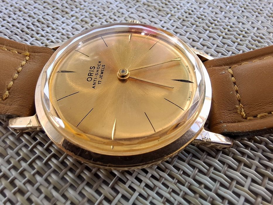Oris gold  17jewels Anti-Shock vintage