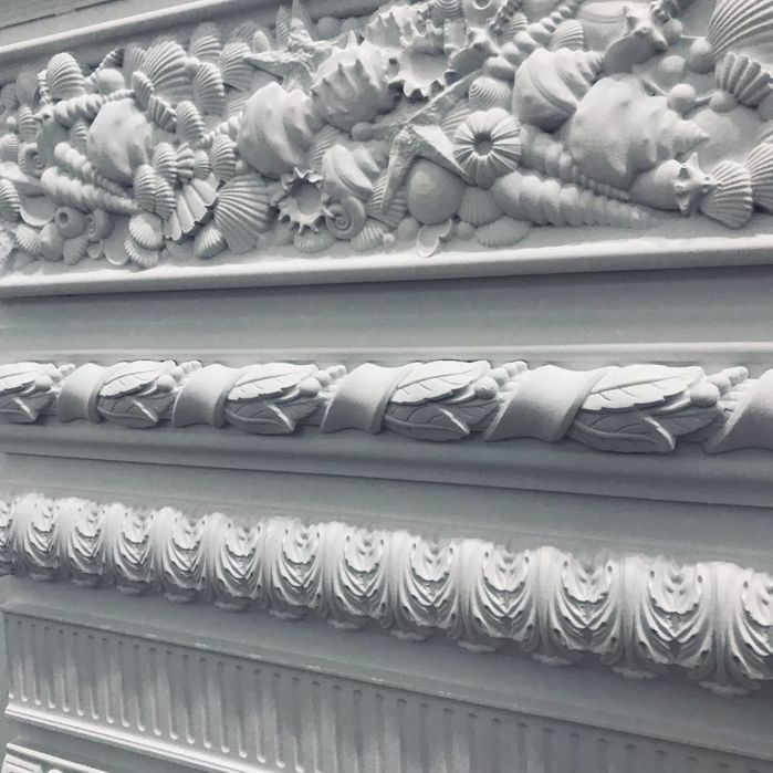 Gips гипс karniz ramka karniz алебастр колонна лепка