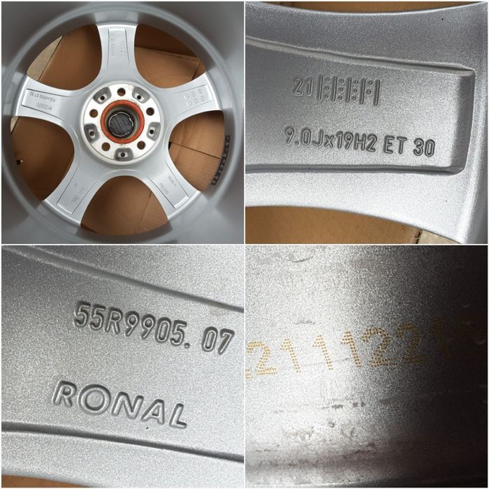 jante aliaj 19; 5x112; BMW seria 7 G11 G12, seria 5,6, G30,G32, X5 G05