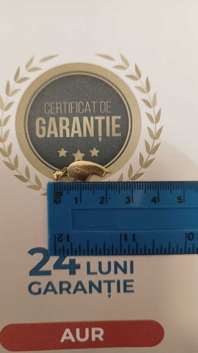 (Ag24) Pandantiv aur 18K 1.50gr B44498.1- Garantie 2 ani!
