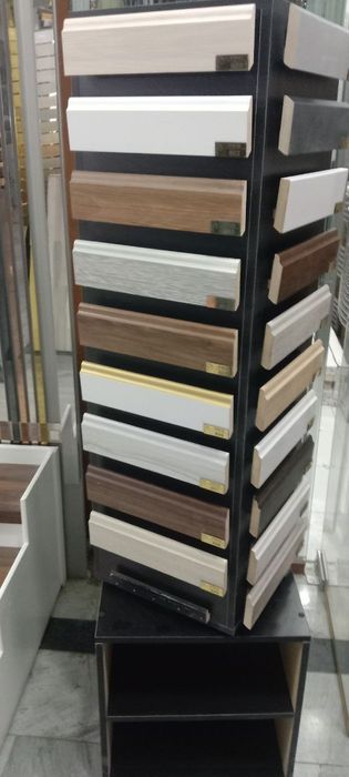 Плинтус из мдф . крашенный и ламинированный