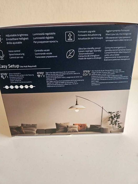 Bec inteligent Yeelight W4 E27 (reglabil) [PACHET DE 4]