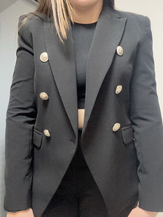 Стилно сако BSB черно