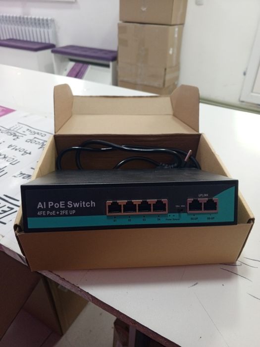 AI PoE Switch продам срочно