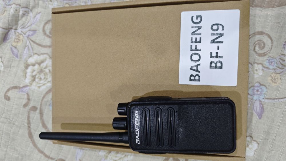 Рация Baofeng N9 — мощная, компактная и надёжная!