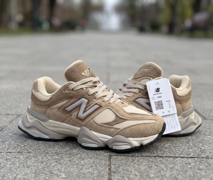 Adisasi New Balance 9060 Bej - Adidasi Fete Baieti