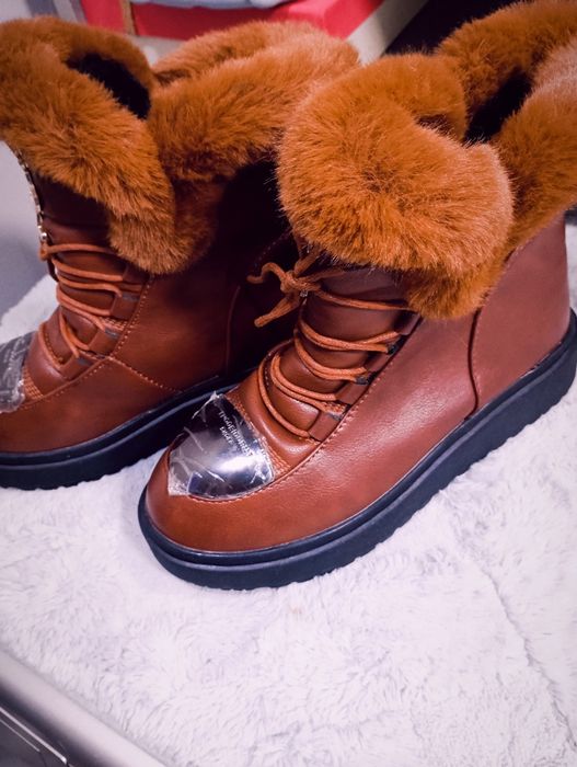 Новые сапоги зимние 37 размер