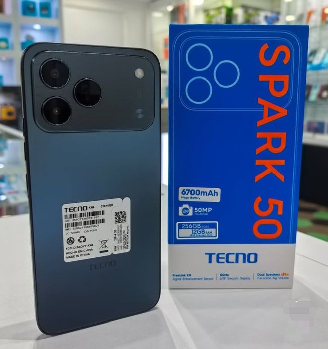 Bepul dostavka Tecno Spark 50
