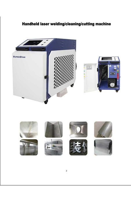 ЛАЗЕРНА Машина 3в1 - заваряване, рязане, почистване