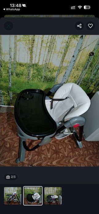 Стульчик для кормления teknum