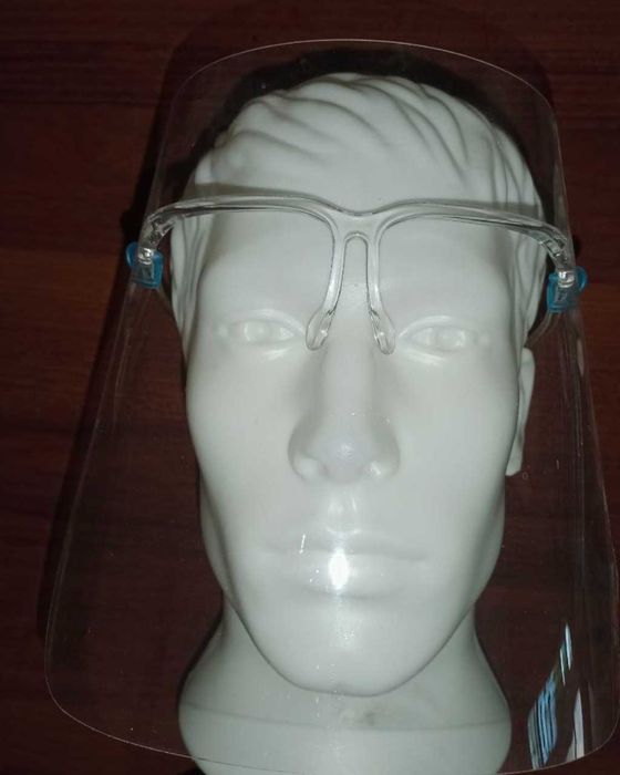 Защитная маска для глаз и лица Ko'zlar va yuzlar uchun himoya niqobi