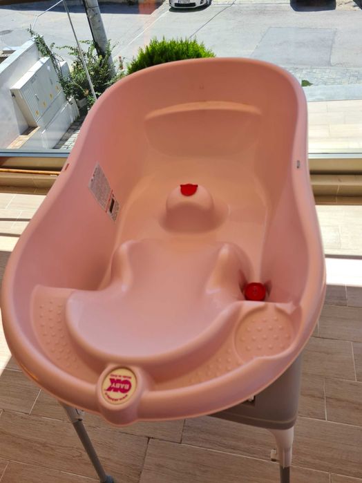 OK BABY Анатомична вана ОНДА ЕВОЛЮШЪН OKBOV +  стойка за вана OK BABY