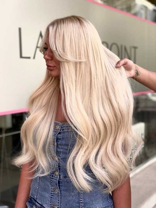 100%естествена славянска коса по поръчка