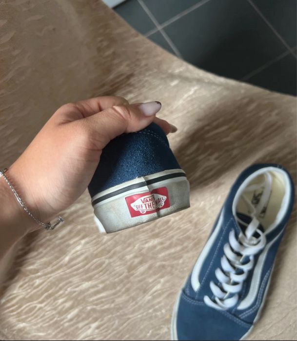 Tenisi Vans Off the Wall, bleumarin