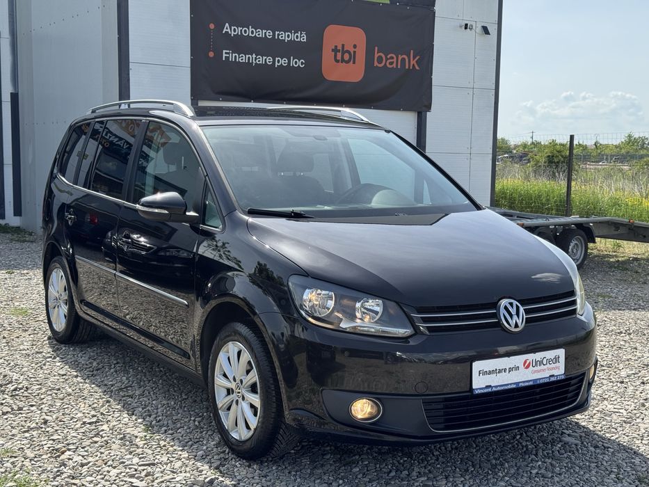 VW TOURAN 2012 Euro 5 Benzina 7 Locuri RAR Efectuat Cash/Rate