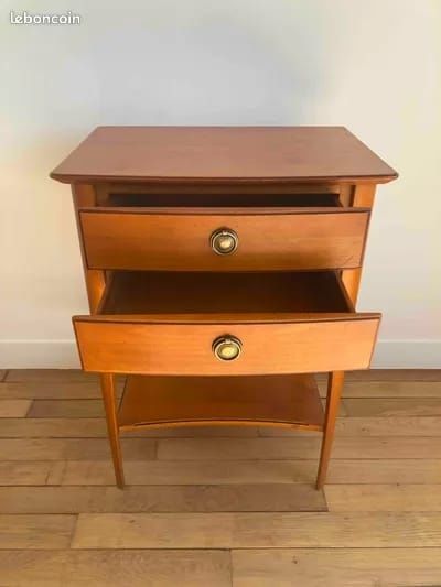 Accesoriu decorațiune vintage colectie lemn masiv Franța 1950