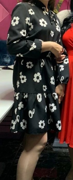 Платье в цветочек