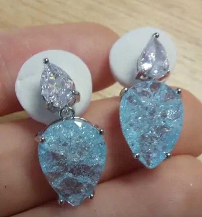 Серьги королевские