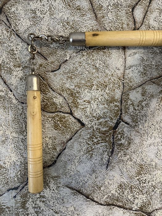 Професионално Нунджаго Дърво метал Много Здраво само за 50 лв