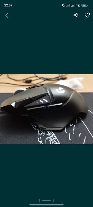 Игровая мышь Logitech g502