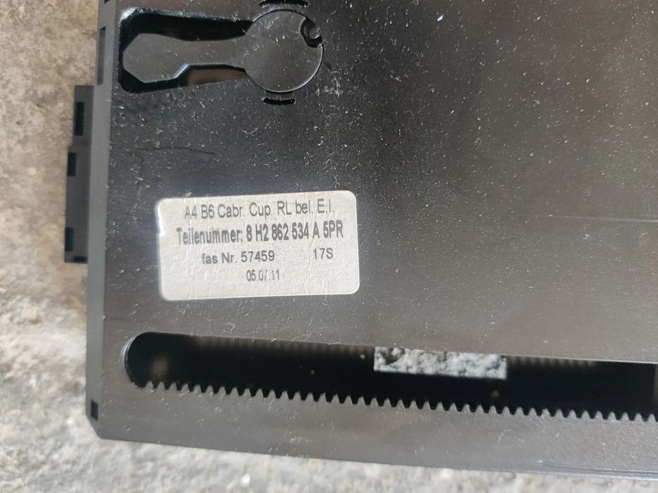 Suport pahare Seat Exeo Audi A4 8H2862534A