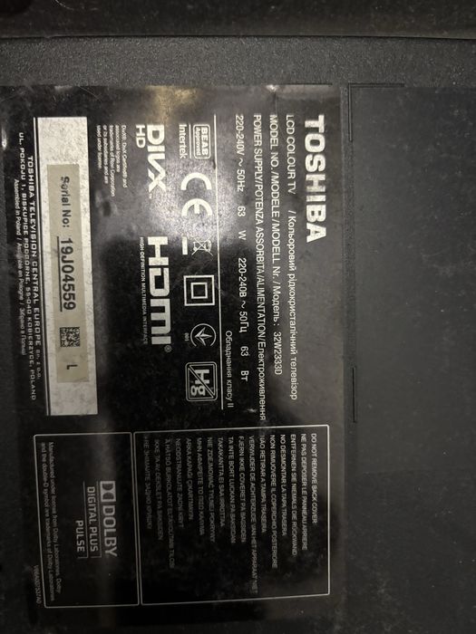 Телевизор Toshiba 32’