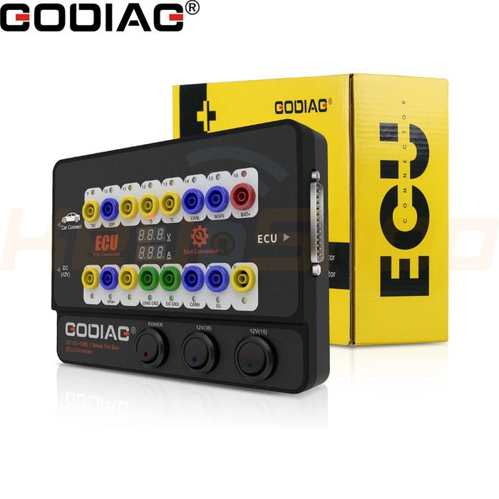 Godiag GT100+ с дисплей OBD Breakout Box / Bench Tool