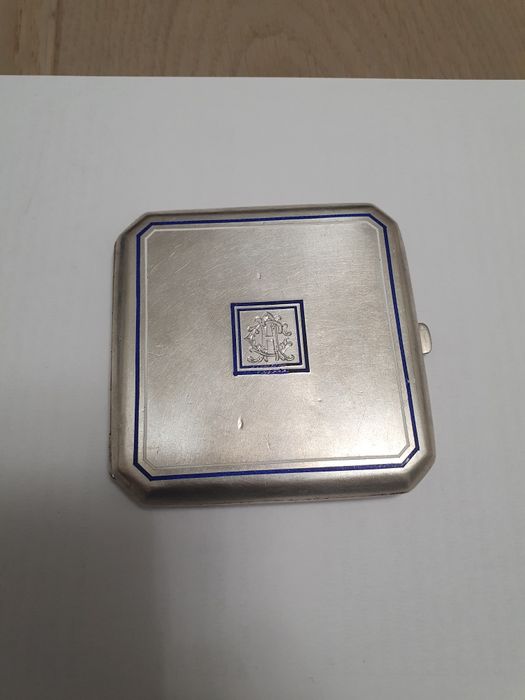 Tabachera veche românească din argint