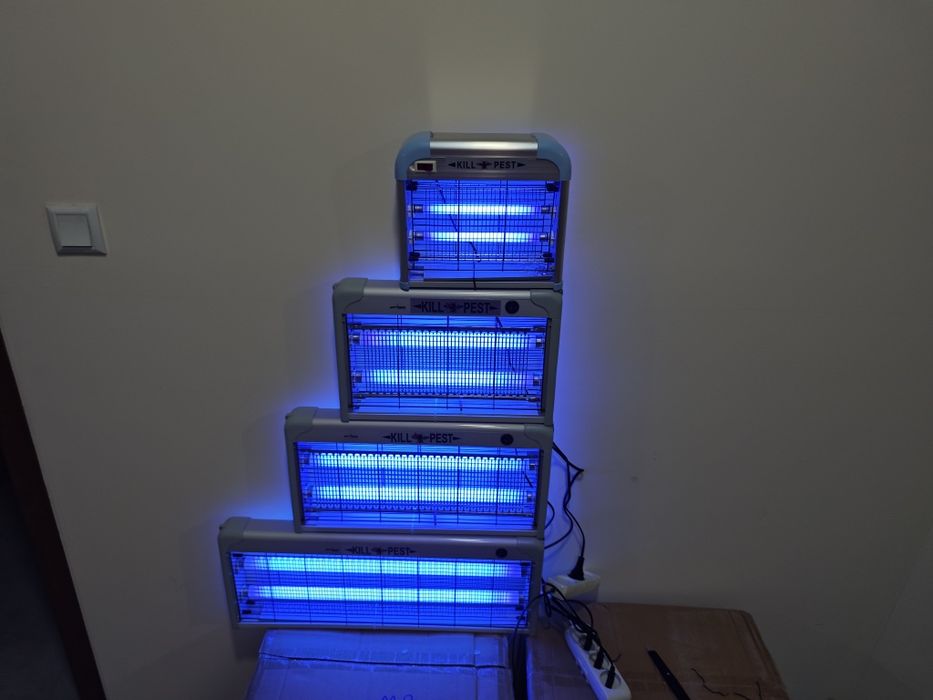 Уничтожитель насикомих комаров мух PEST KILLER електро мухобойка