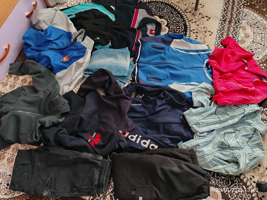 Вещи на мальчика  от 8 до 12лет,цена 3500тг