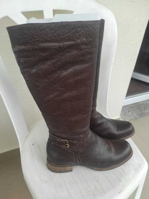 Зимни ботуши с цип и топъл хастар