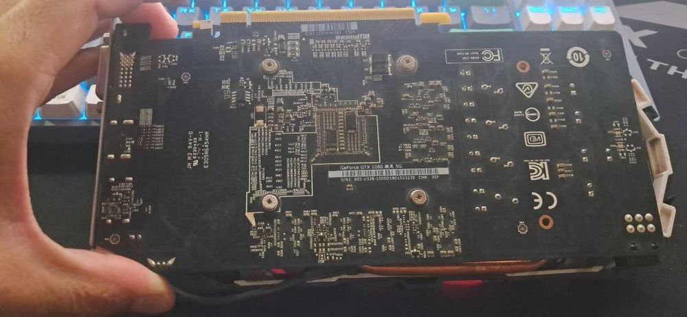 Gtx 1060 5g Msi оригинал мощнее rx 580 8gb