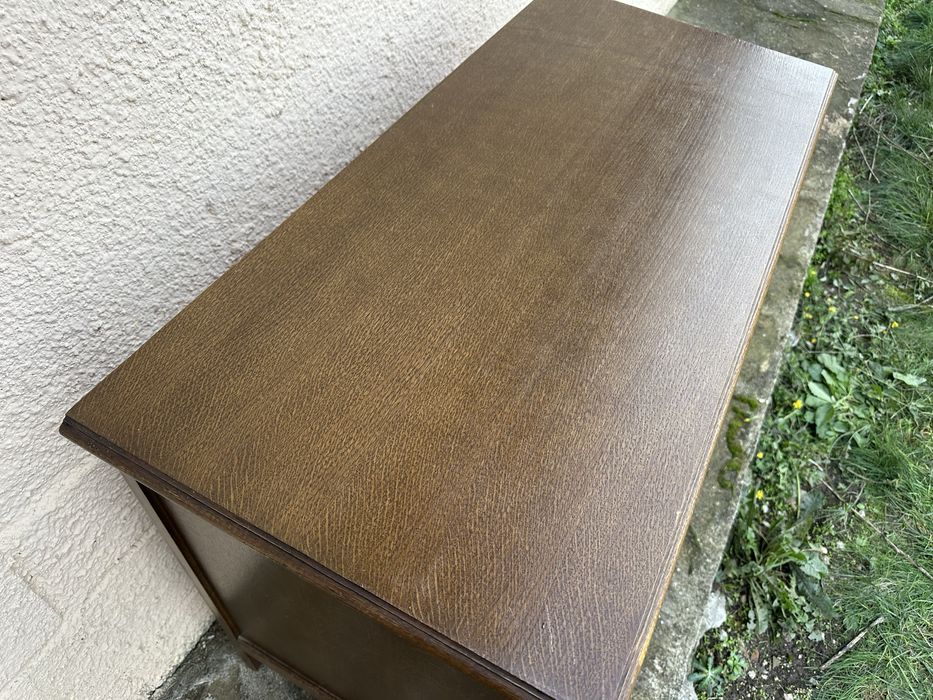 Винтидж скрин от дъб – френски стил Луи XV