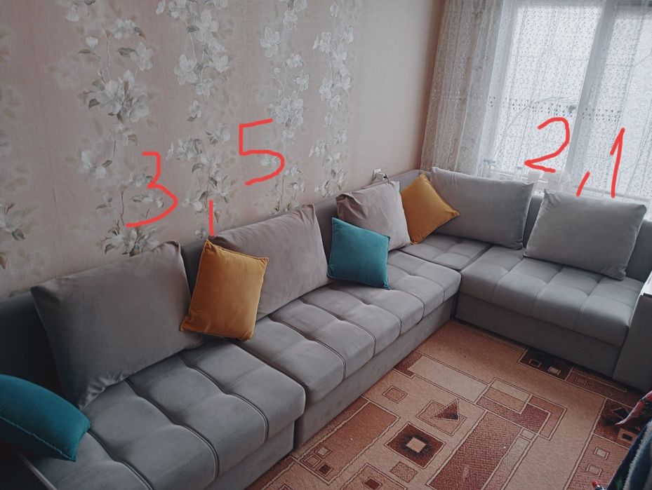 Угловой диван б/у