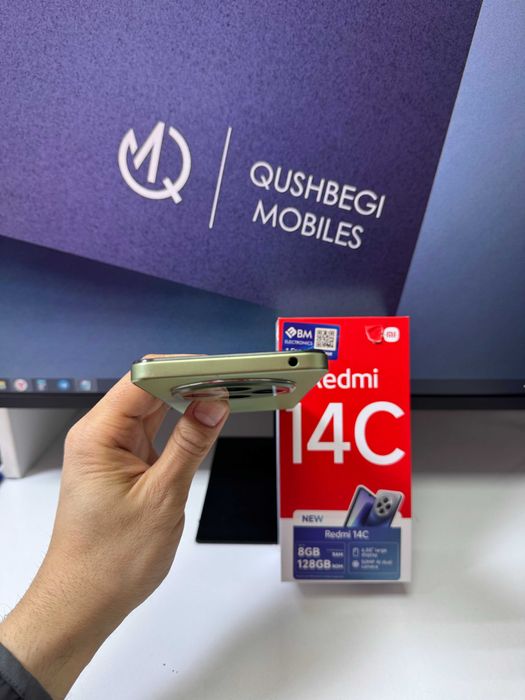 Aybi yoq remont bomagan Redmi 14C 128GB yashil rangidan