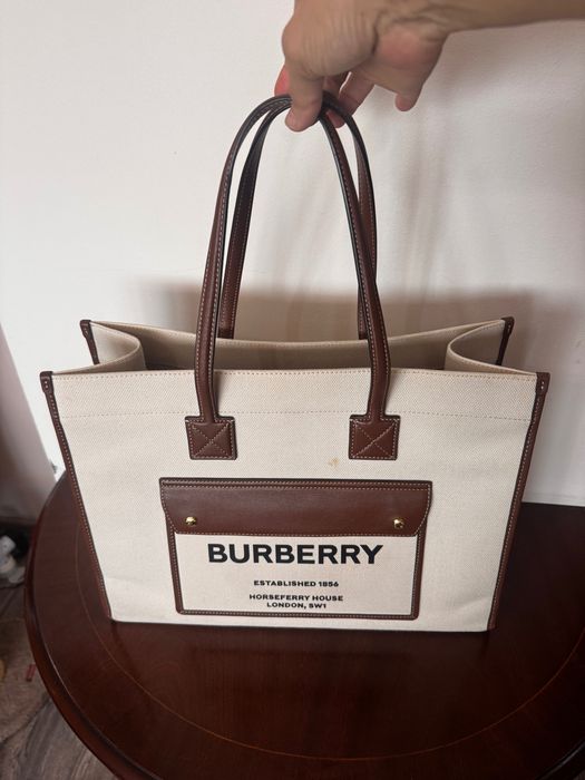 Burberry Freya Medium Tote Bag