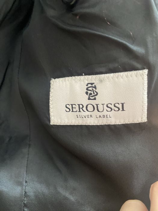Sacou Seroussi visiniu inchis,marimea S purtat o singura data