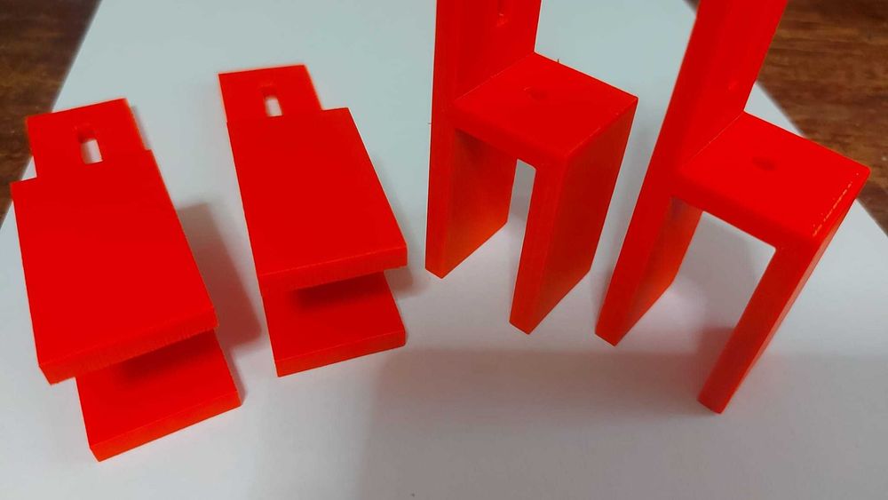 Sablon mobila din plastic dur asemanator U-scribe