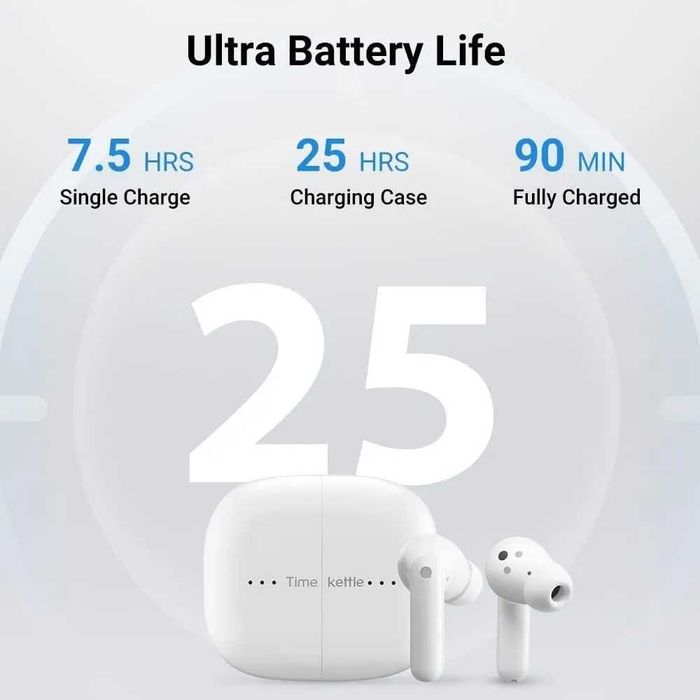 Timekettle M3 белые — наушники-переводчик 3-в-1